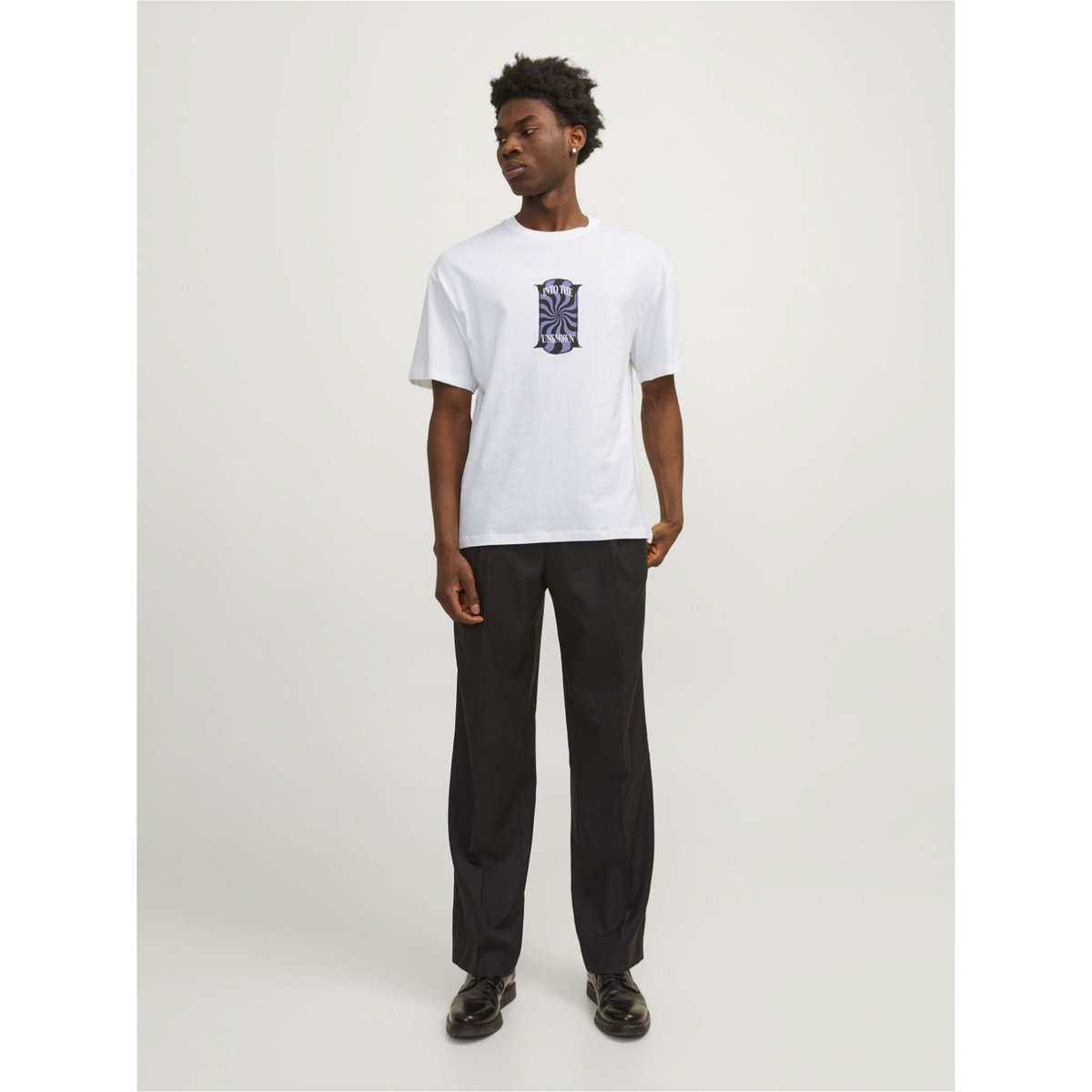 T-Shirt bright white, JACK & JONES
