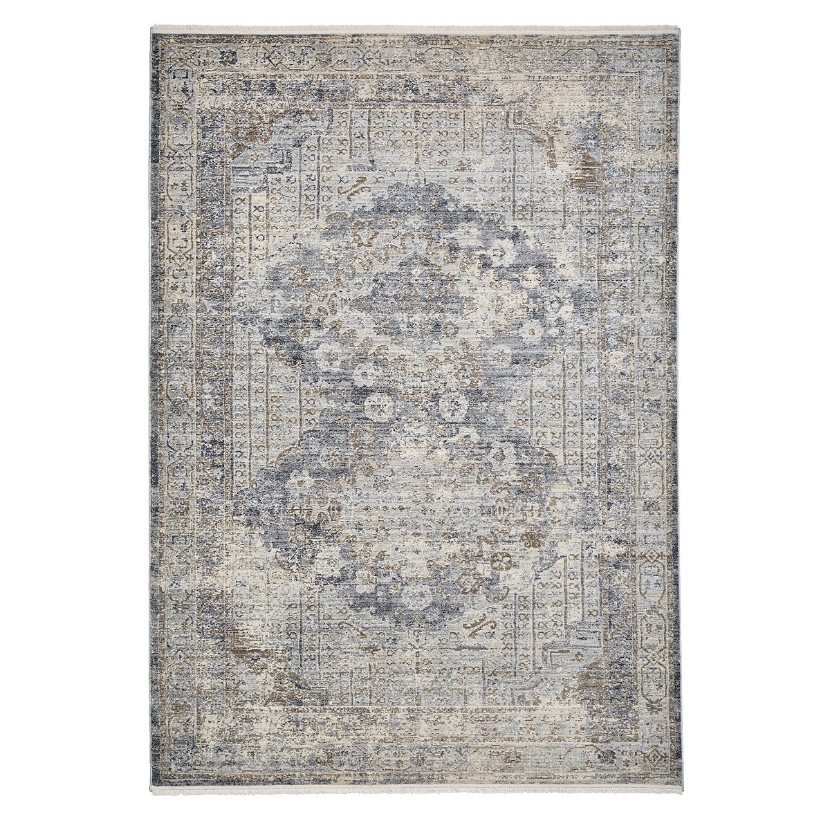 Distressed Traditional Vintage Rug grey, ÉDITÉ
