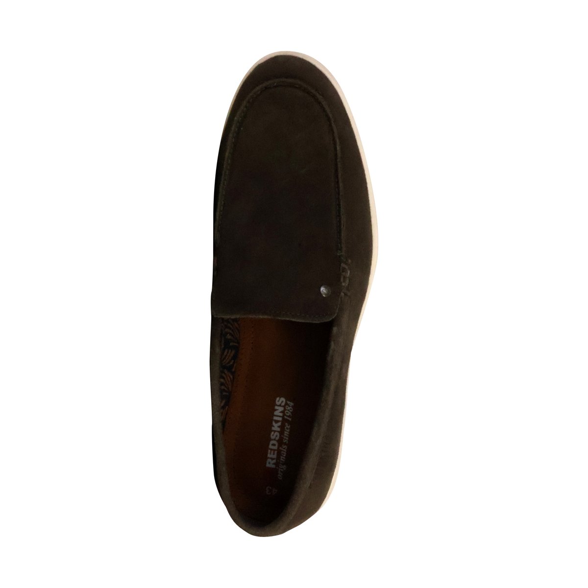 Mocassin Cuir Amiral khaki, REDSKINS