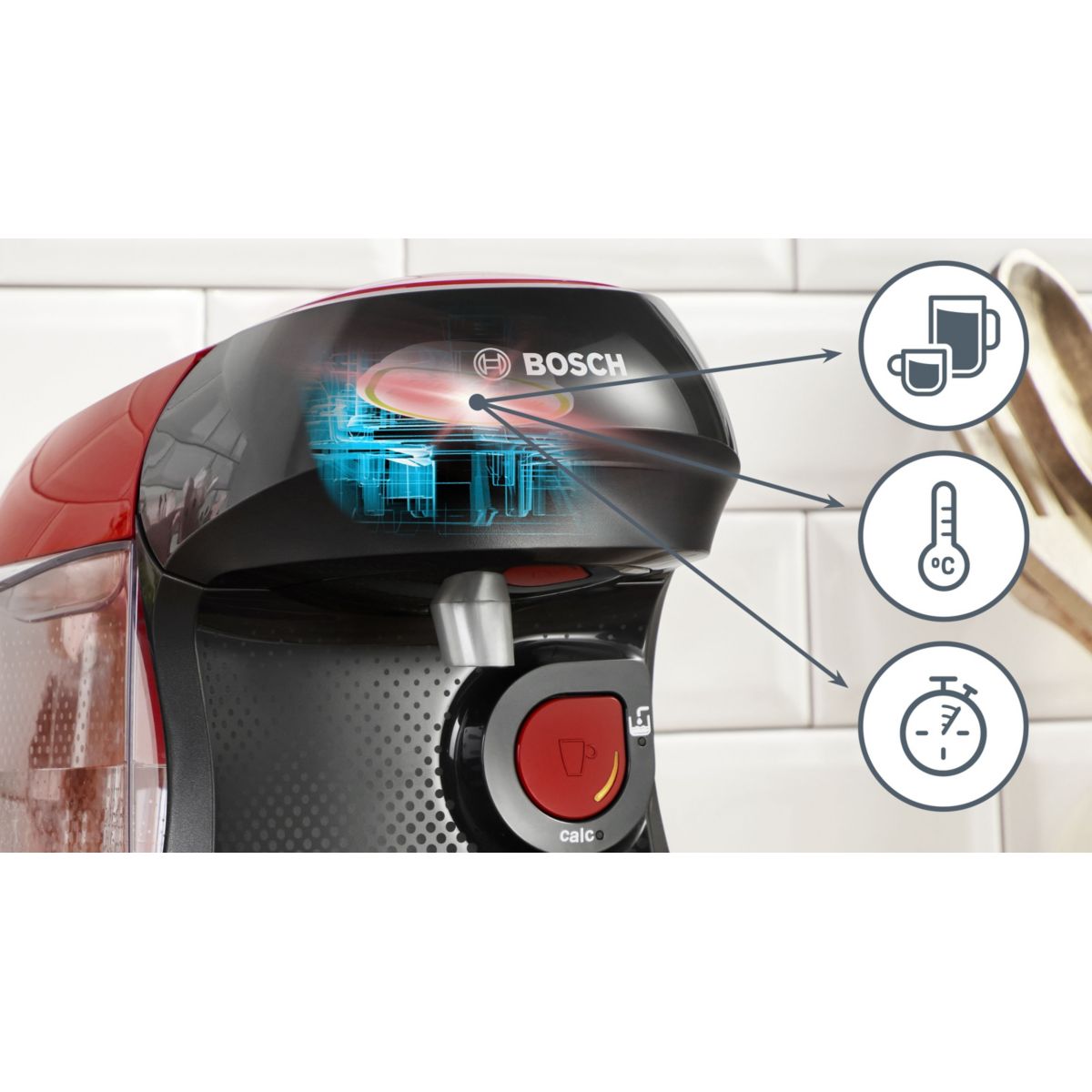 Tassimo Happy TAS103E couleur unique, BOSCH