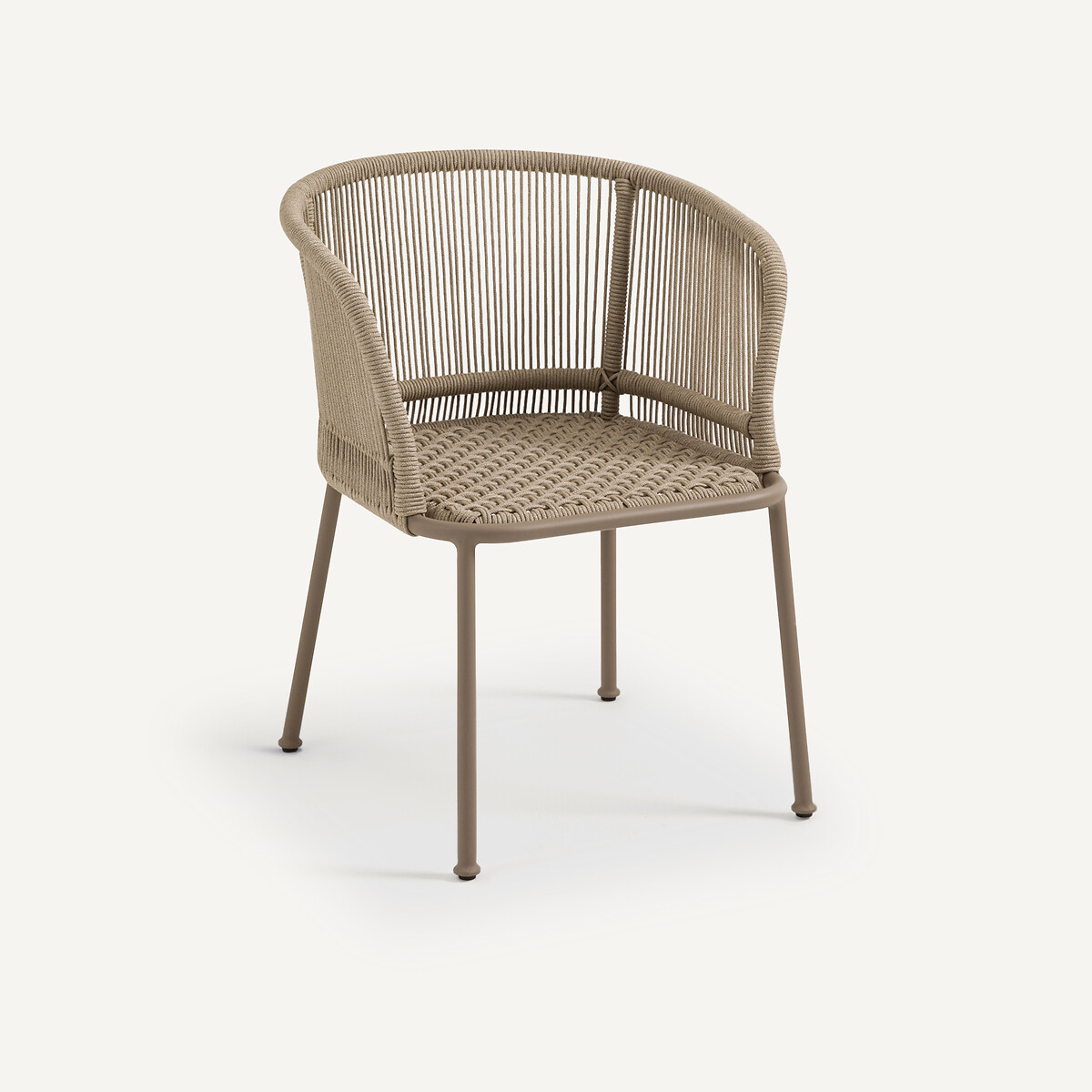 Fauteuil de table de jardin, CABESTAN sépia ombré, AM.PM X EMMANUEL GALLINA