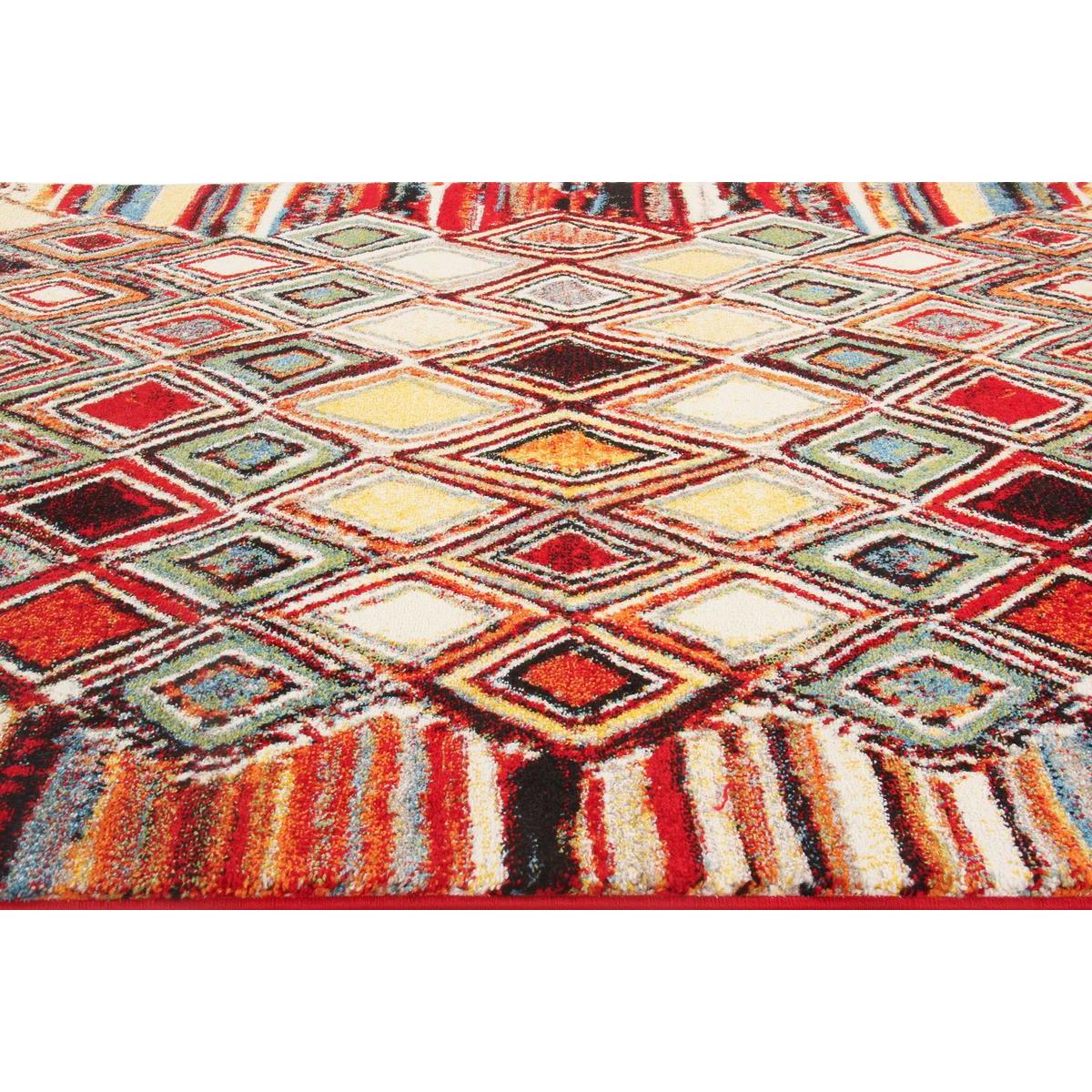 Tapis à motifs multicolore 160 x 230 cm HOLI multicolore, MILIBOO
