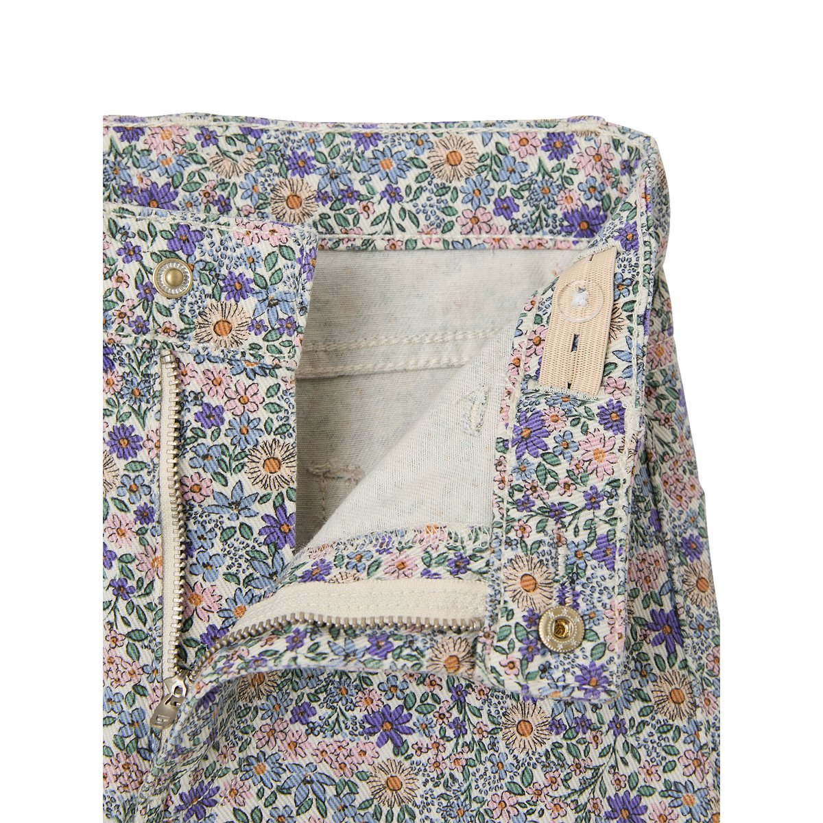Pantalon large lilas, VERTBAUDET