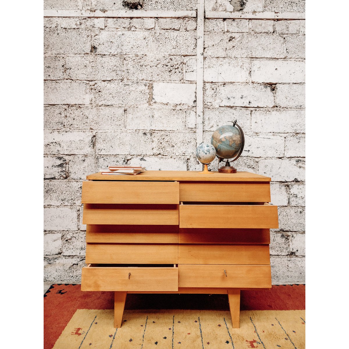 Meuble de rangement en bois Gustave N°136 - Bon état bois, DEBONGOUT