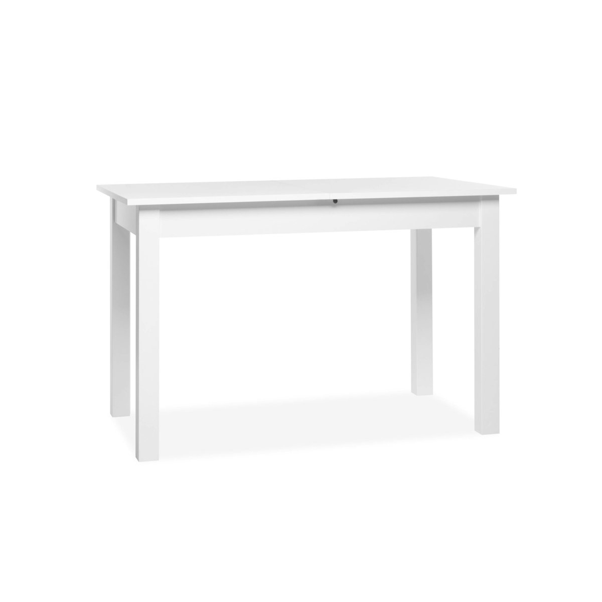 Table repas 6/8 places extensible, bistrot moderne ALVA blanc, PIER IMPORT