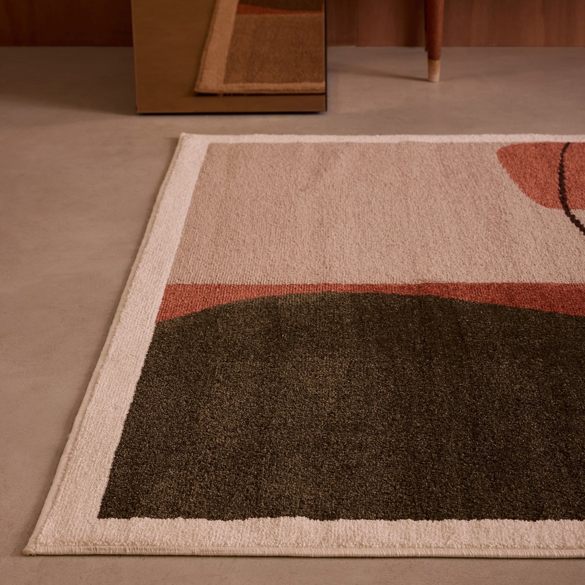Tapis intérieur motif organique EUPHORIA multicolore, NAZAR RUGS