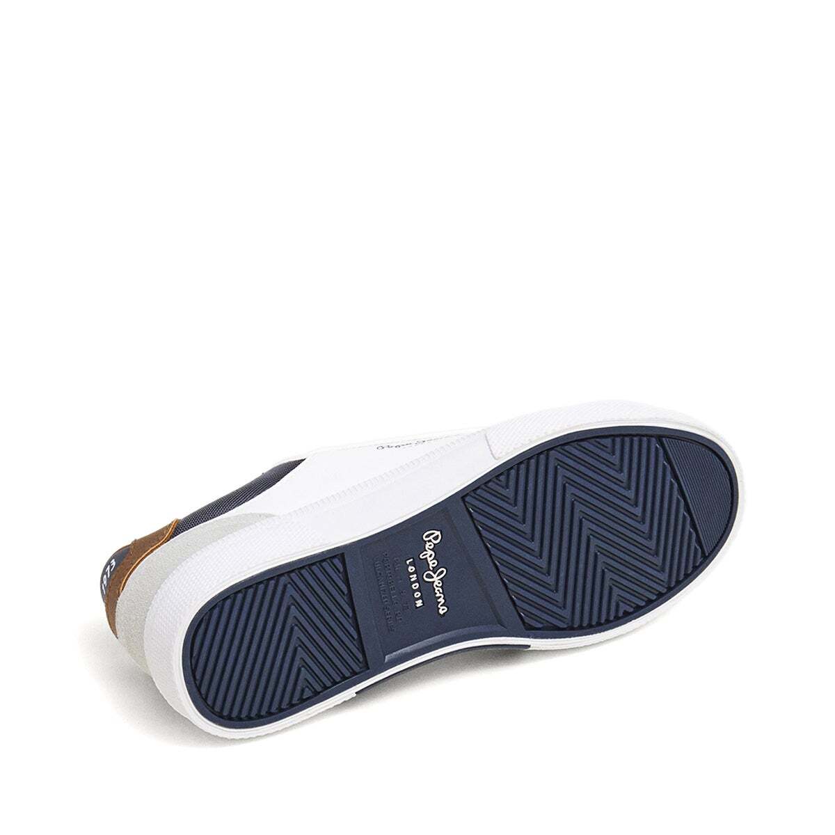 Baskets Kenton Court blanc, PEPE JEANS