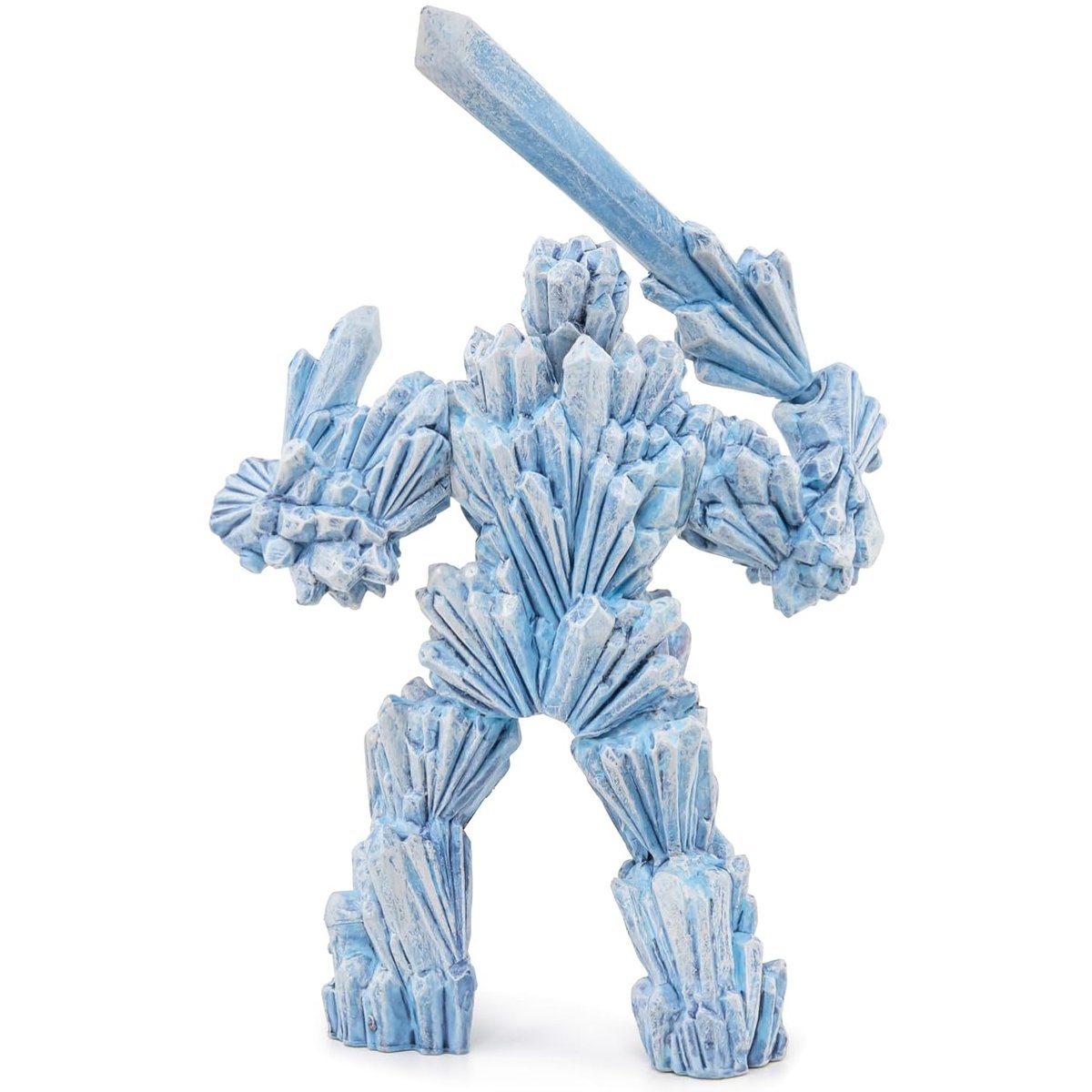 Figurine Golem de glace blanc et bleu, PAPO