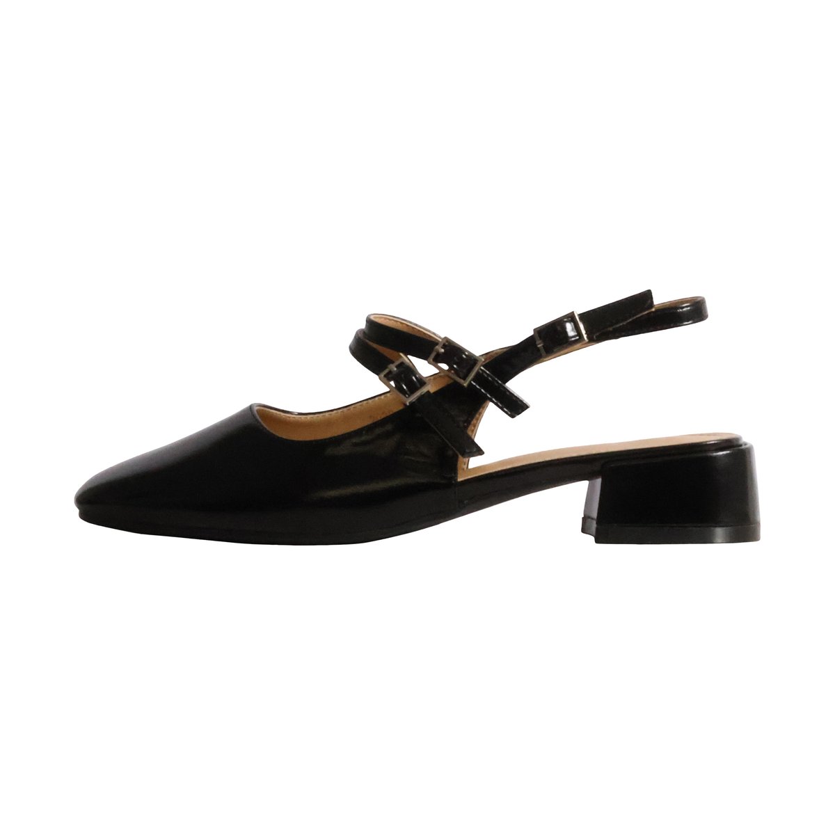 Escarpins à Brides Inia noir, ENZA NUCCI