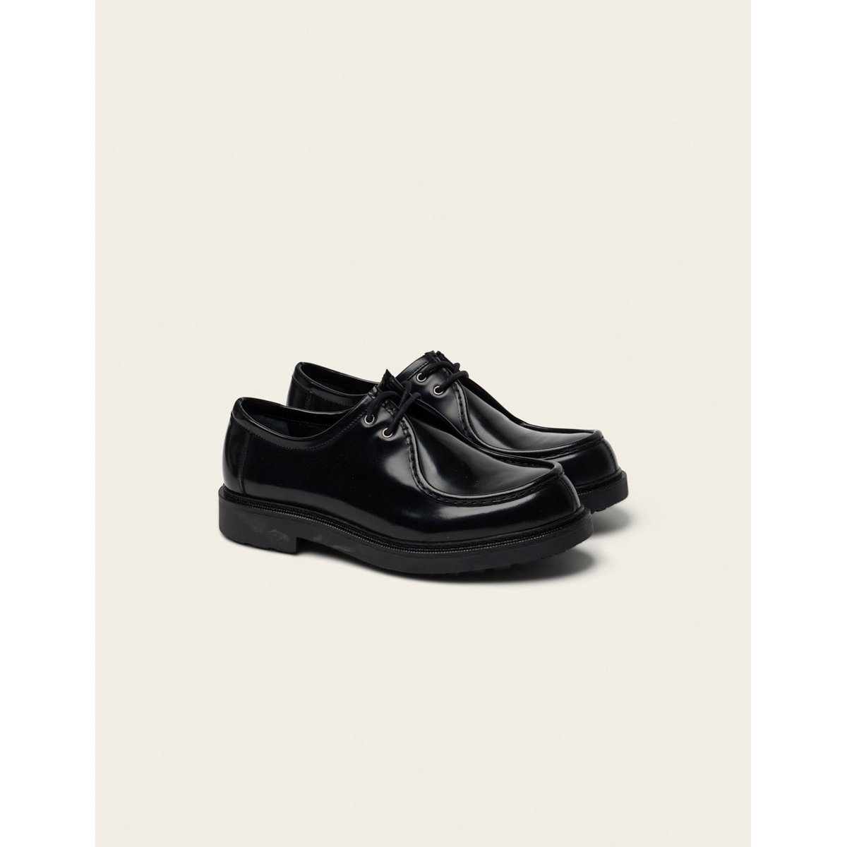 Derbies LUNO cuir box noir, ODAJE