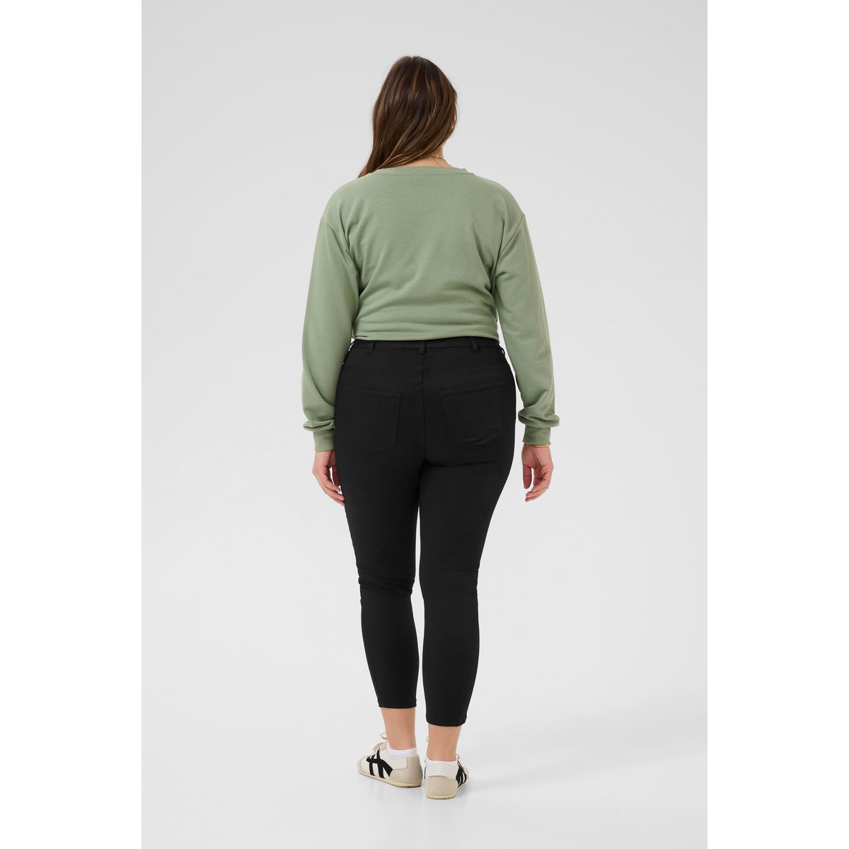 Jeans noir, KAFFE CURVE