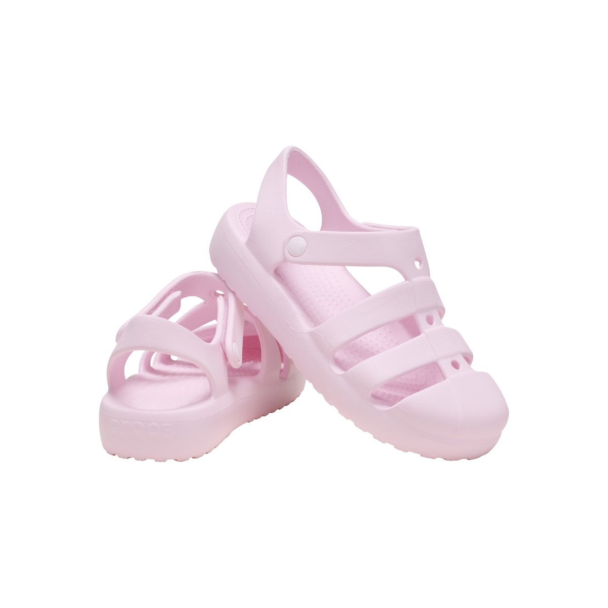 Sandales à Scratches Classic Fisherman rose claire, CROCS