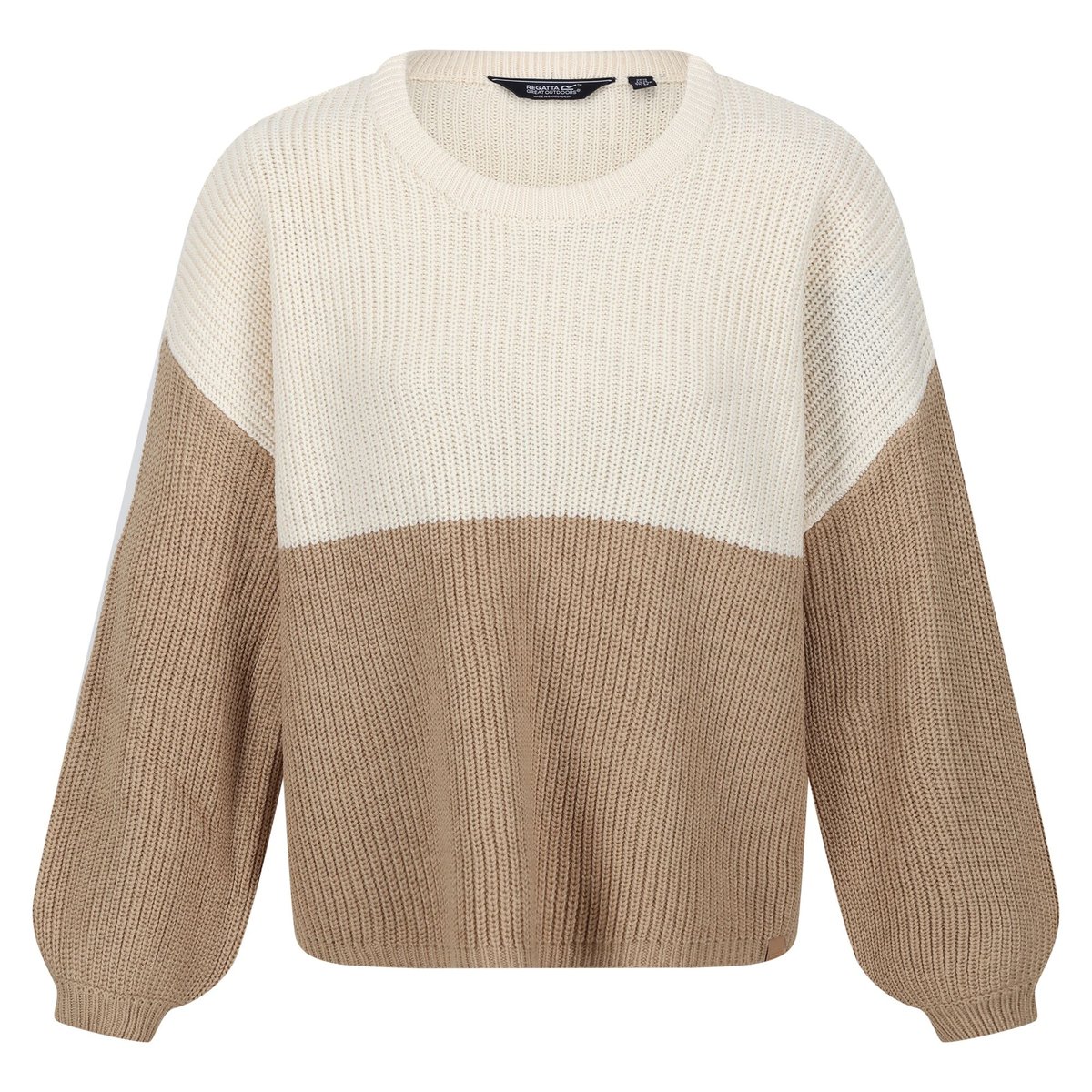 Pull KAMARIA beige clair / beige, REGATTA