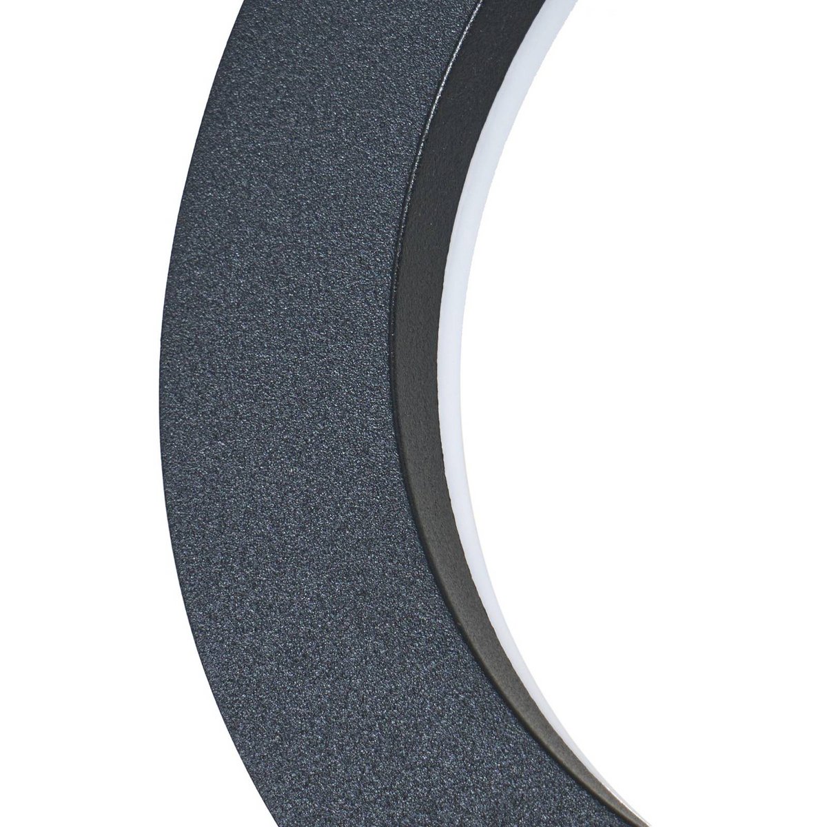 Applique extérieure en aluminium moderneLED noir, LINDBY