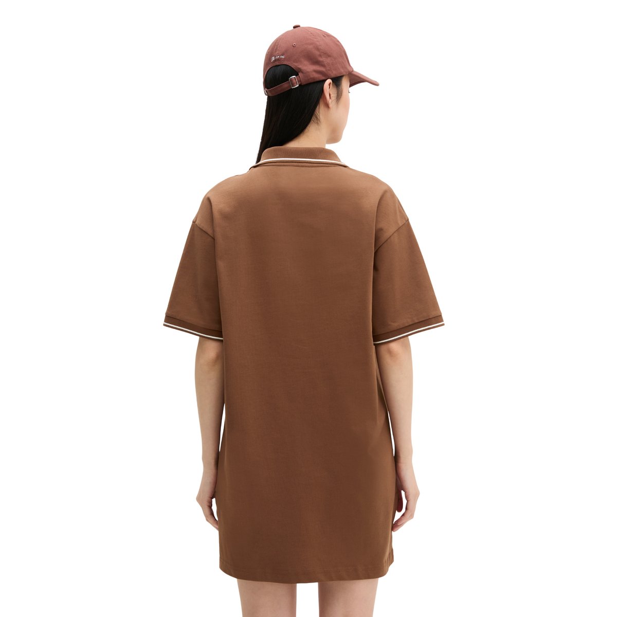 Maillot de football MOP Club '67 Dress en jersey lourd marron foncé, MARC O'POLO
