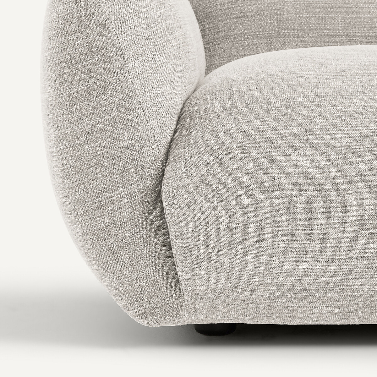 Fauteuil, en coton et lin, SPOGANO beige, AM.PM