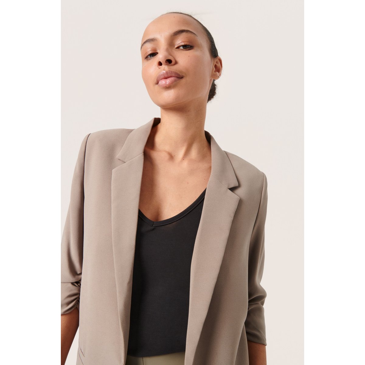 Blazer beige brindle, SOAKED IN LUXURY