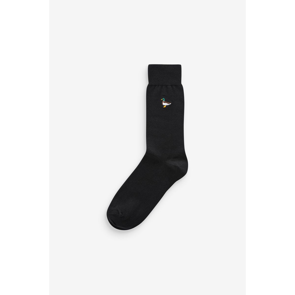 Chaussettes à motif amusant brodé, 8 paires bois noir, NEXT