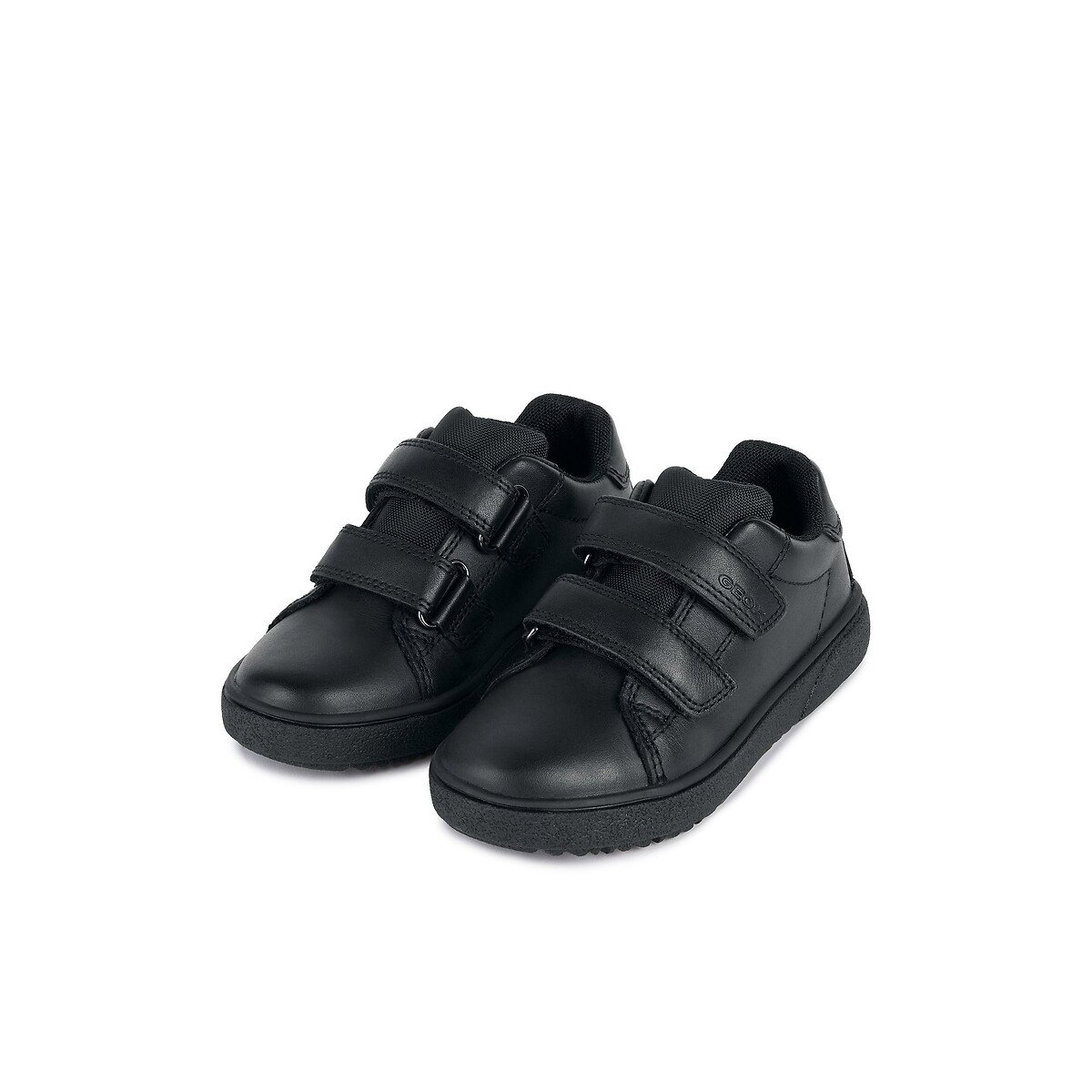 Zapatillas transpirables con velcro, THELEVEN negro, GEOX