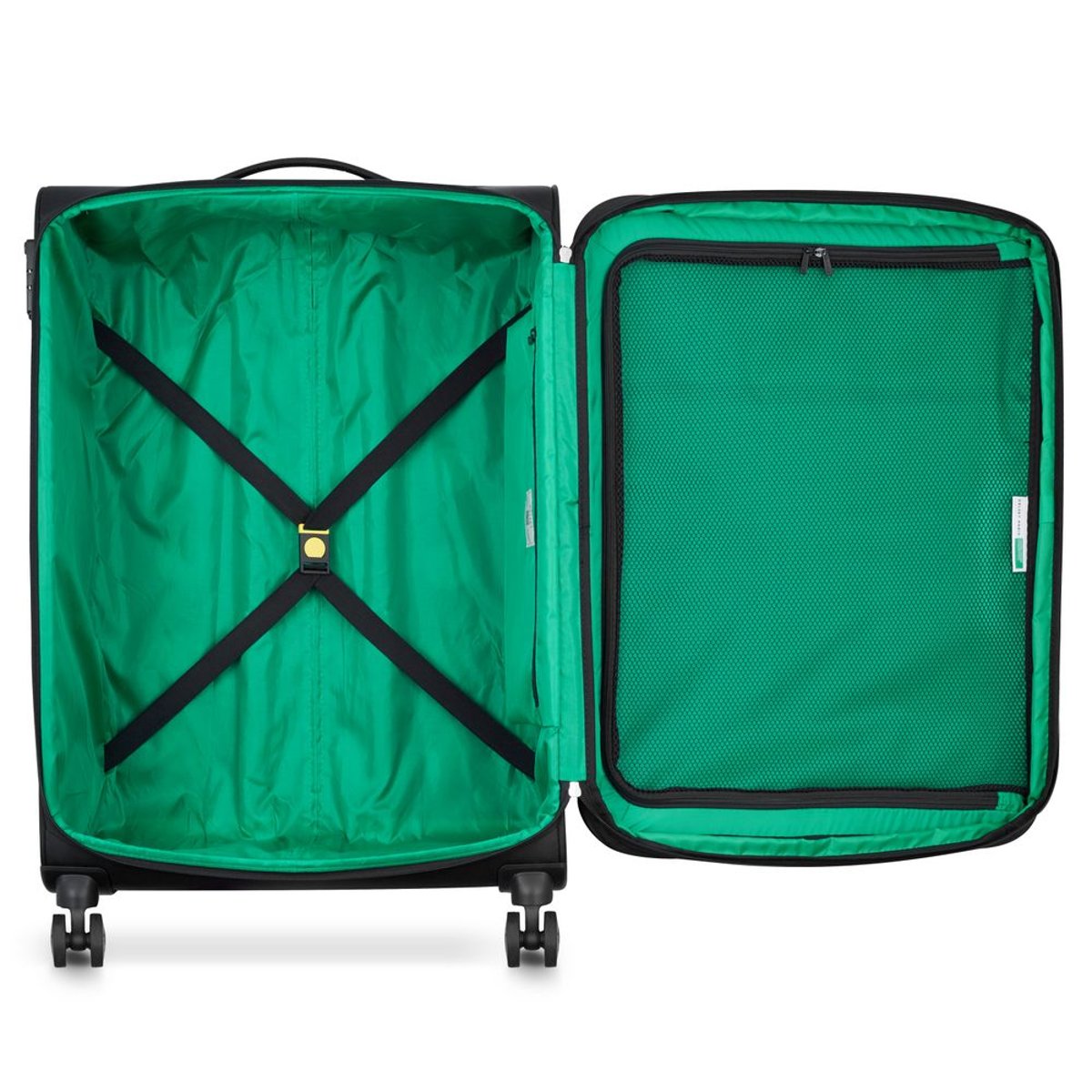 Valise XL COLOR BLOCK noir, DELSEY PARIS