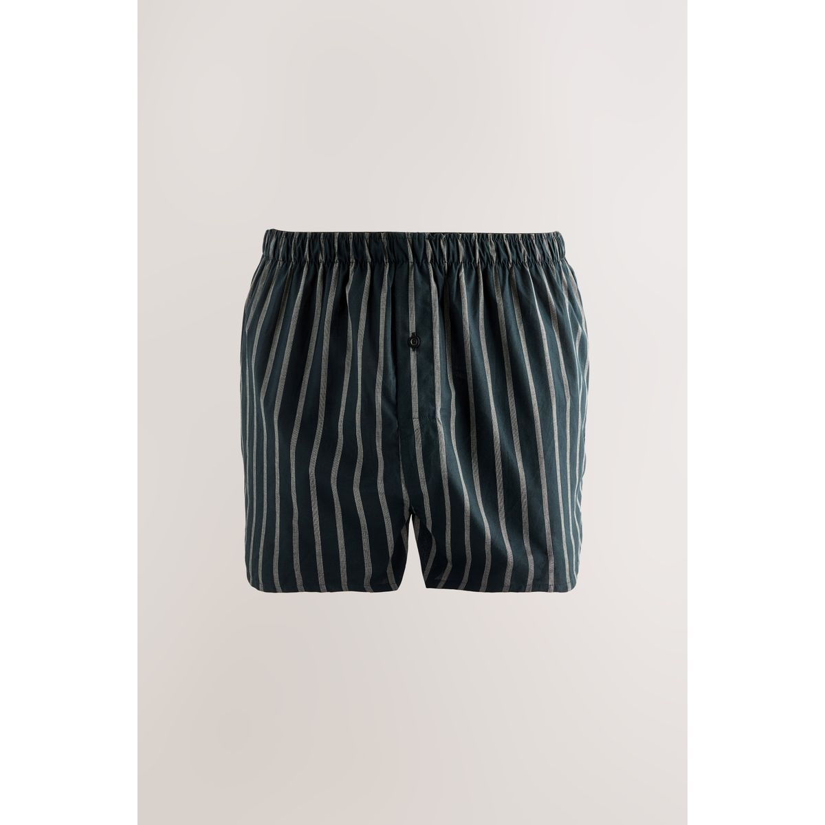 Boxer tissu modèle rayé noir, NEXT
