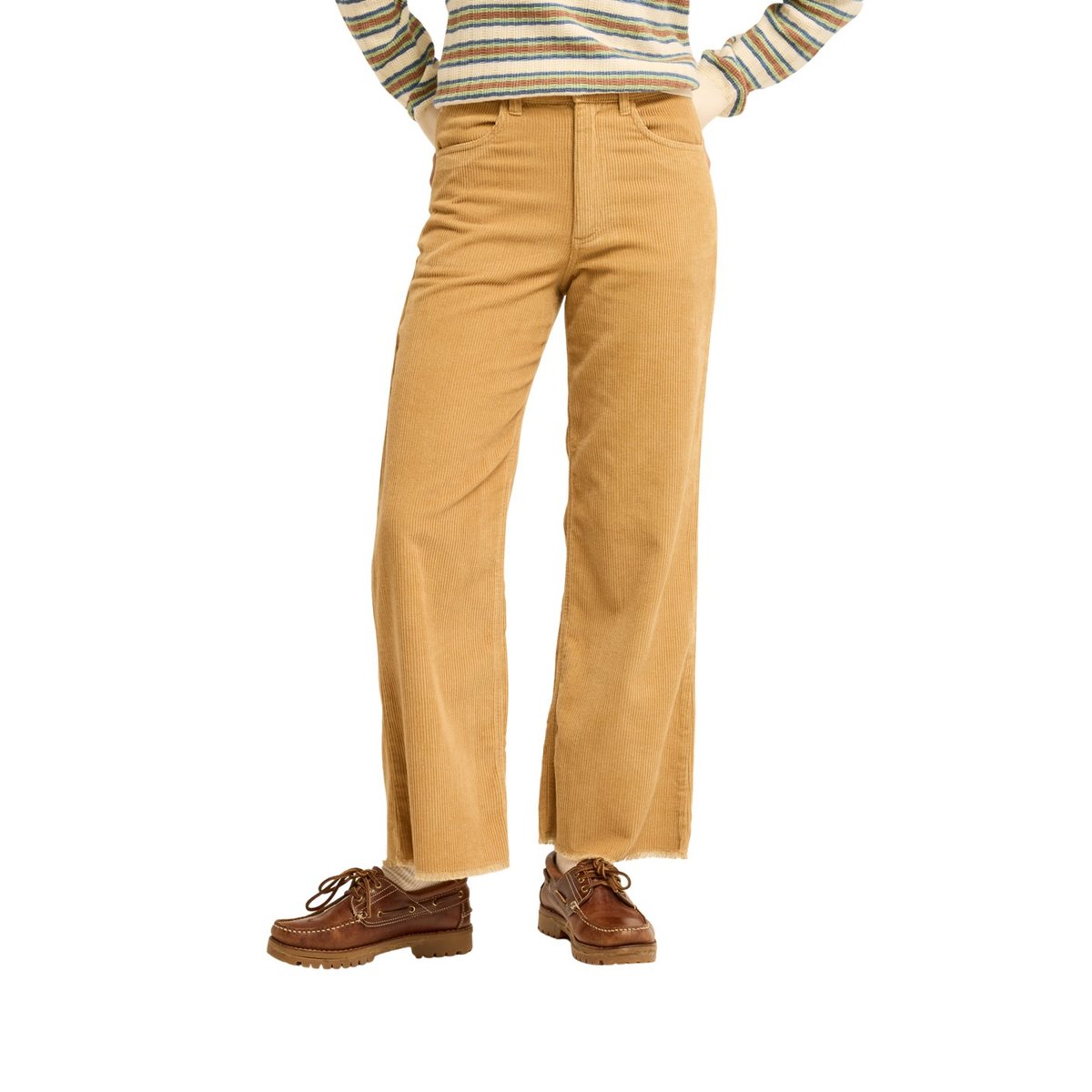 Pantalon en velours BE FREE jaune curry, BILLABONG