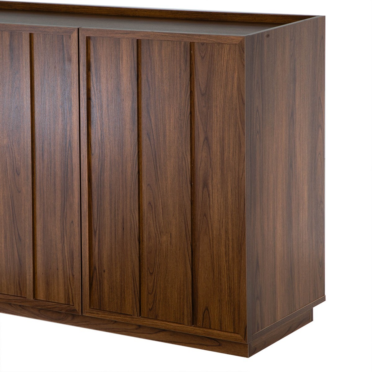 Buffet 3 portes - ABEL bois foncé, CALICOSY
