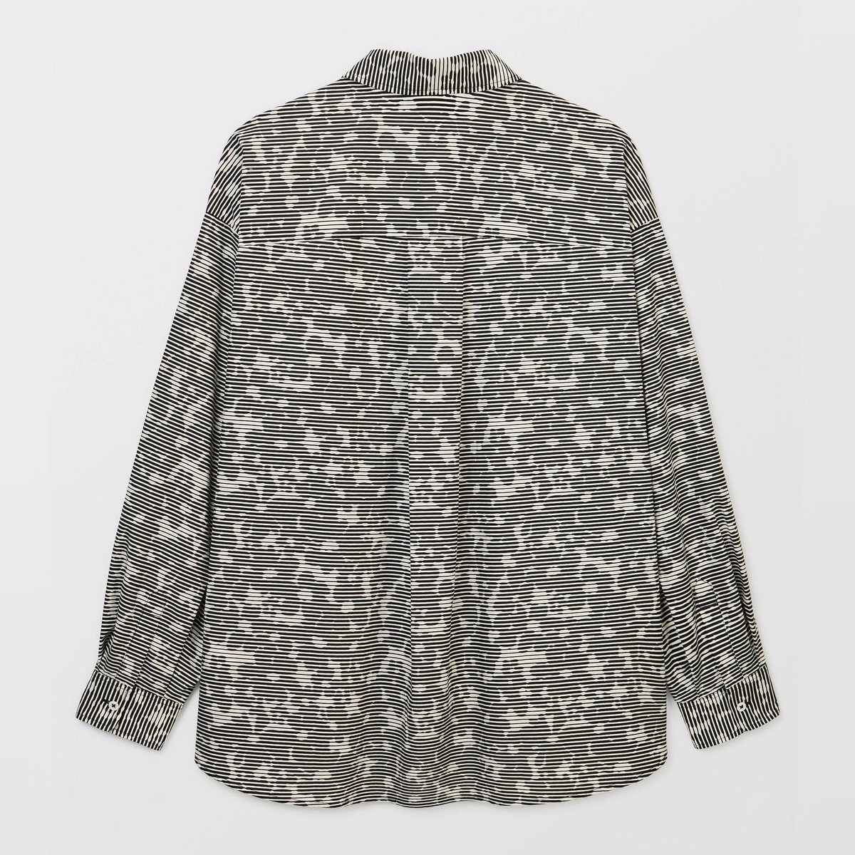 Chemise imprimé avec manches longues en BIO GOTS amaretti, MONOPRIX