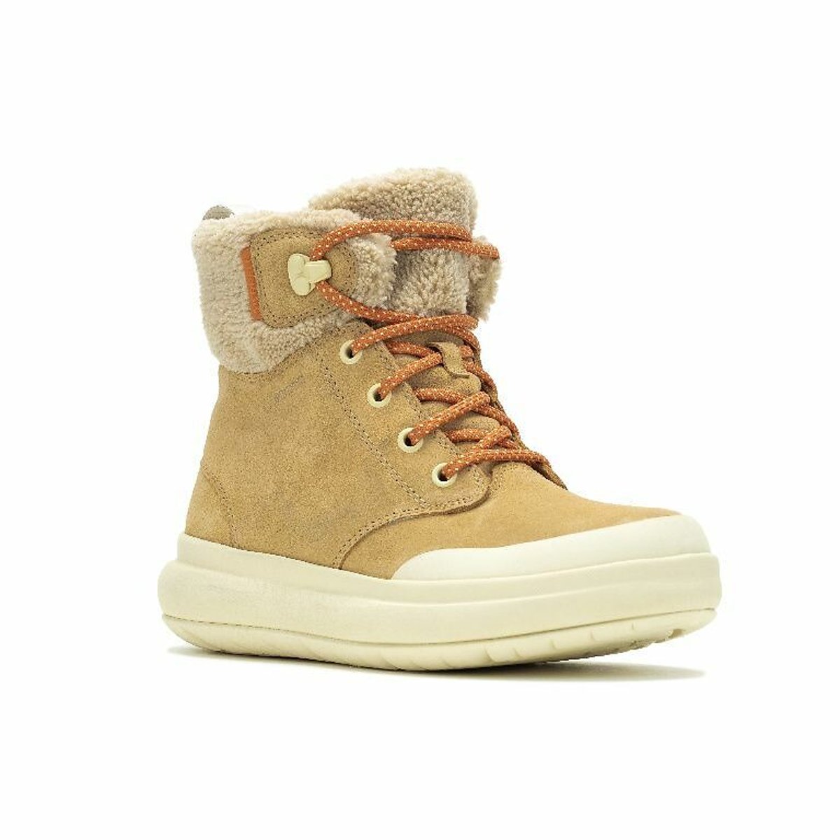 Baskets cuir MARQUETTE THERMO LACE tan, MERRELL
