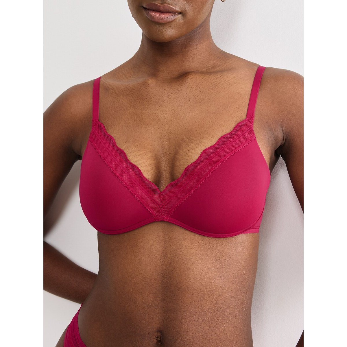 Soutien-gorge push-up GO BLUSH berry, SLOGGI