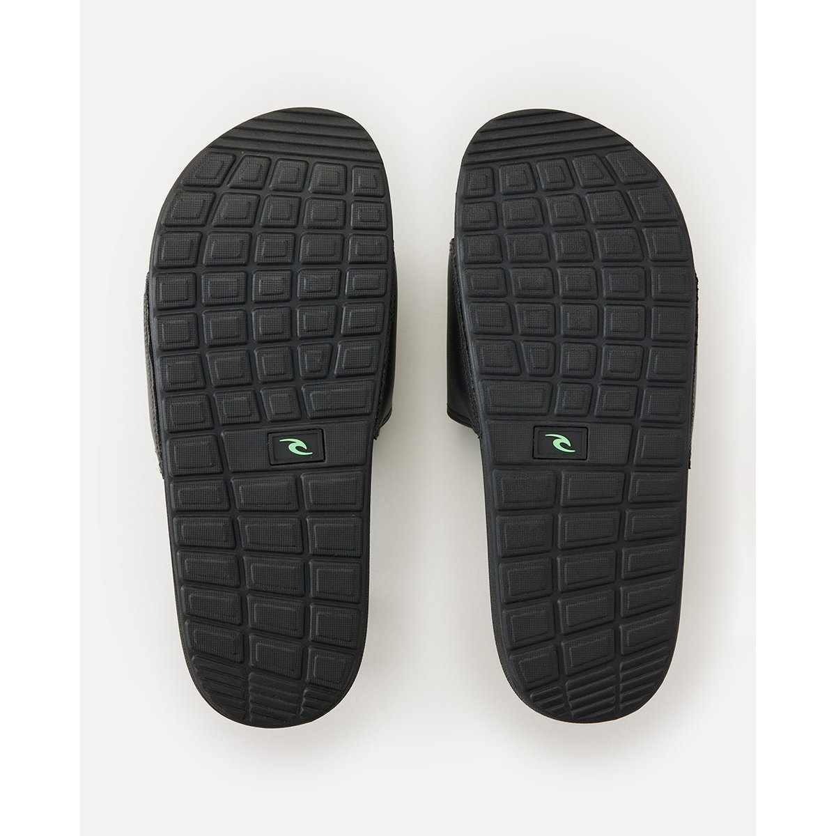 Tongs ARCHIVE Y2K SLIDE OPEN TOE noir/vert, RIP CURL