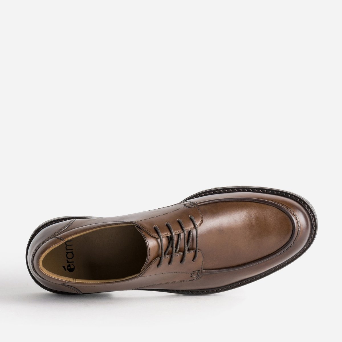Derby en cuir FERIE marron, ERAM
