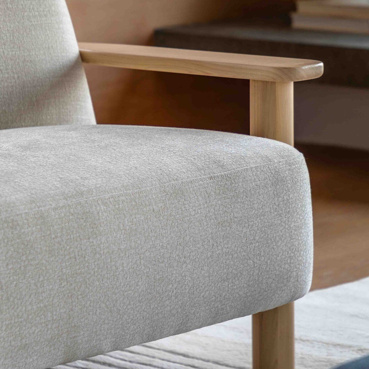 Huxley Velvet Chenille 2-Seater Sofa dusty, ÉDITÉ