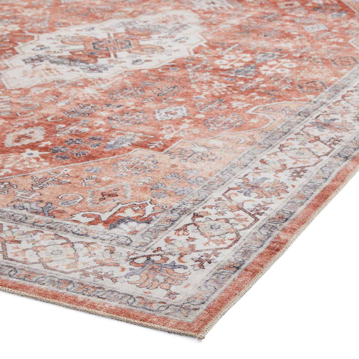 Distressed Traditional Digital Printed Rug multi-coloured, SO'HOME