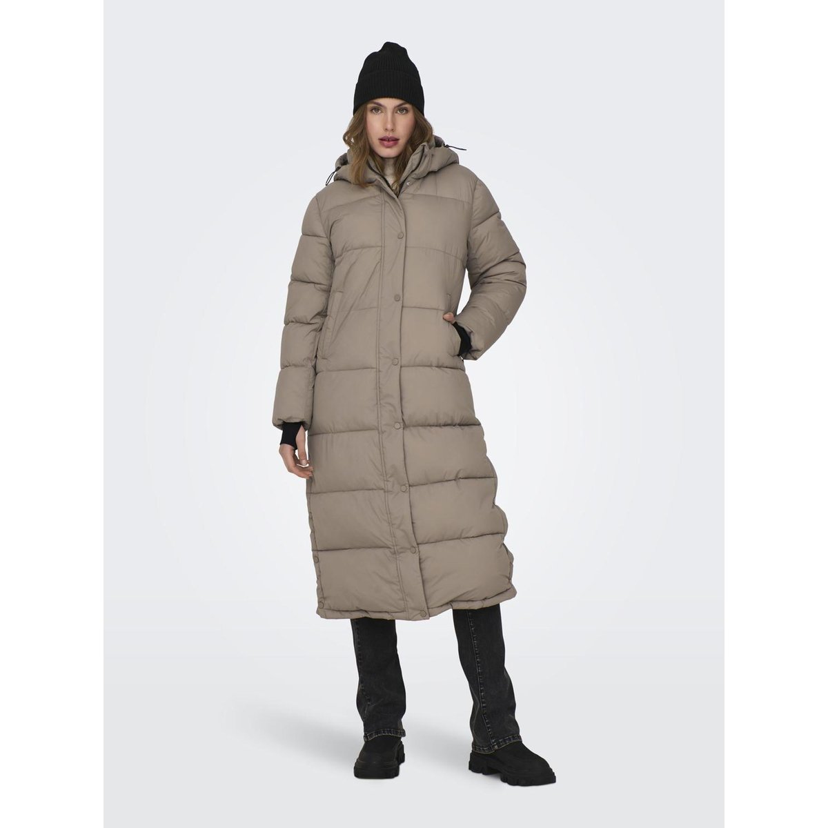 Doudoune taupe gray, ONLY