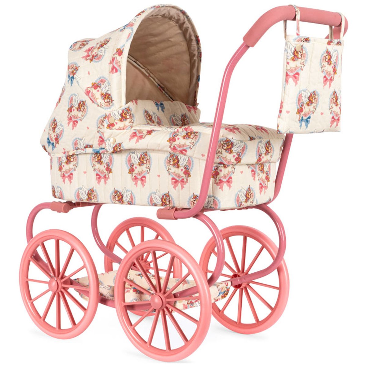 Landau pour poupée rose, bleu, KONGES SLOJD