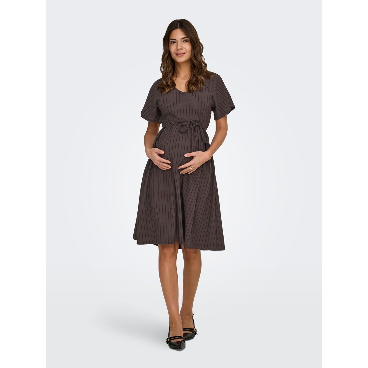 Robe chocolate brown, ONLY