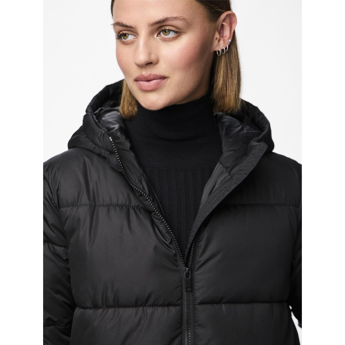 Veste Rembourrée black, PIECES