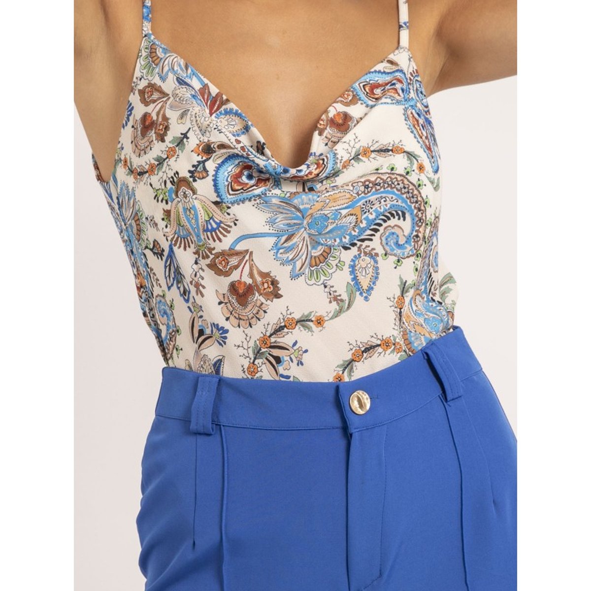 Caraco Motifs Farodze bleu, DONA LISA