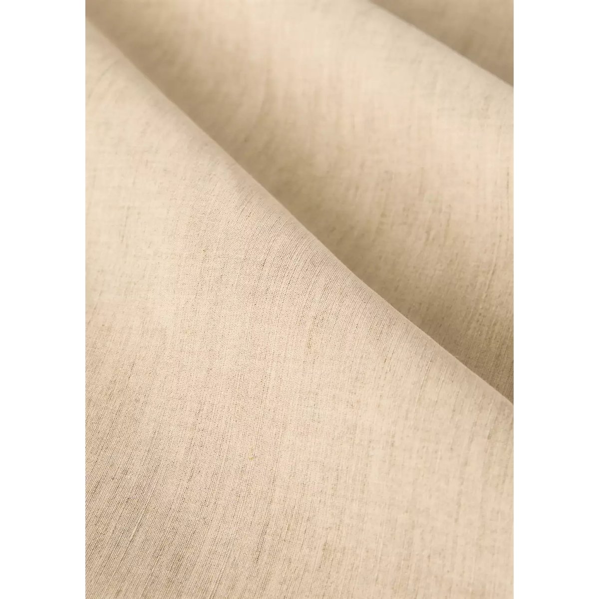 Housse de couette berceau lin percale de coton blanc, MANGO HOME