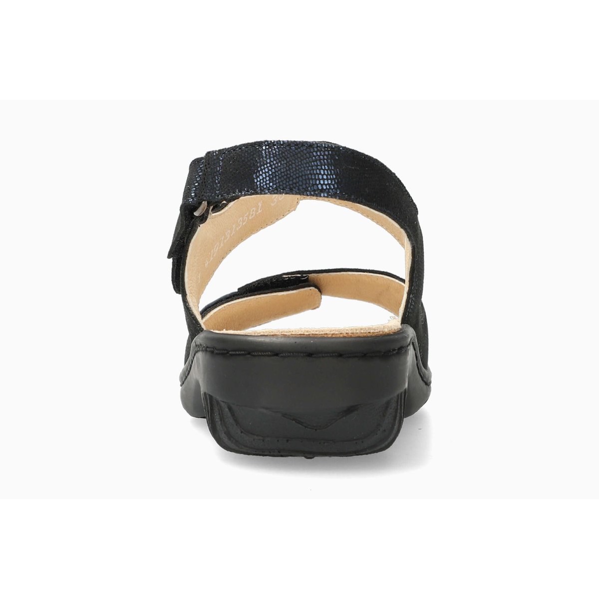 Sandales en cuir GETHA bleu navy 5146, MEPHISTO
