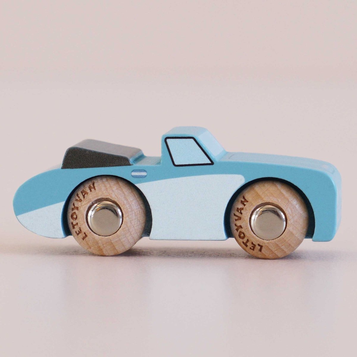 Voiture Justin No 1 bleu, LE TOY VAN