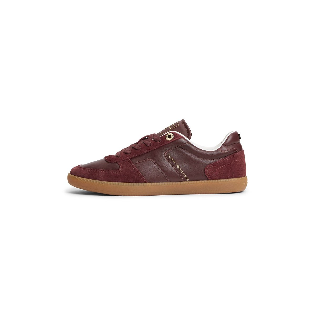 Scarpe da ginnastica in pelle, TRIBECA bordeaux , TOMMY JEANS