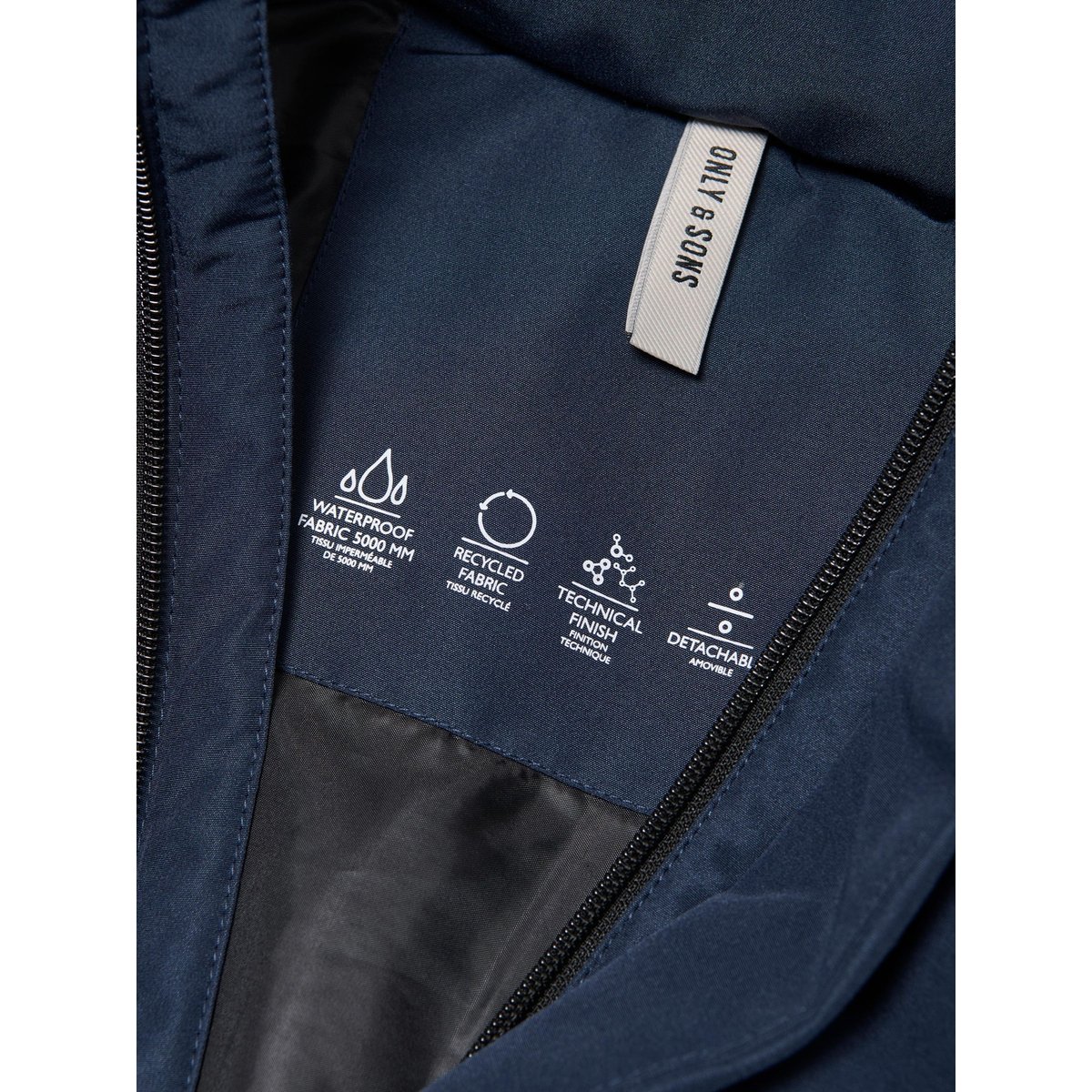 Doudoune navy blazer 1, ONLY & SONS