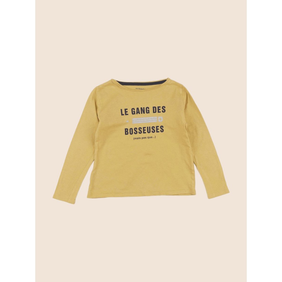 Tee-shirt - Etat satisfaisant jaune, argent, VERTBAUDET
