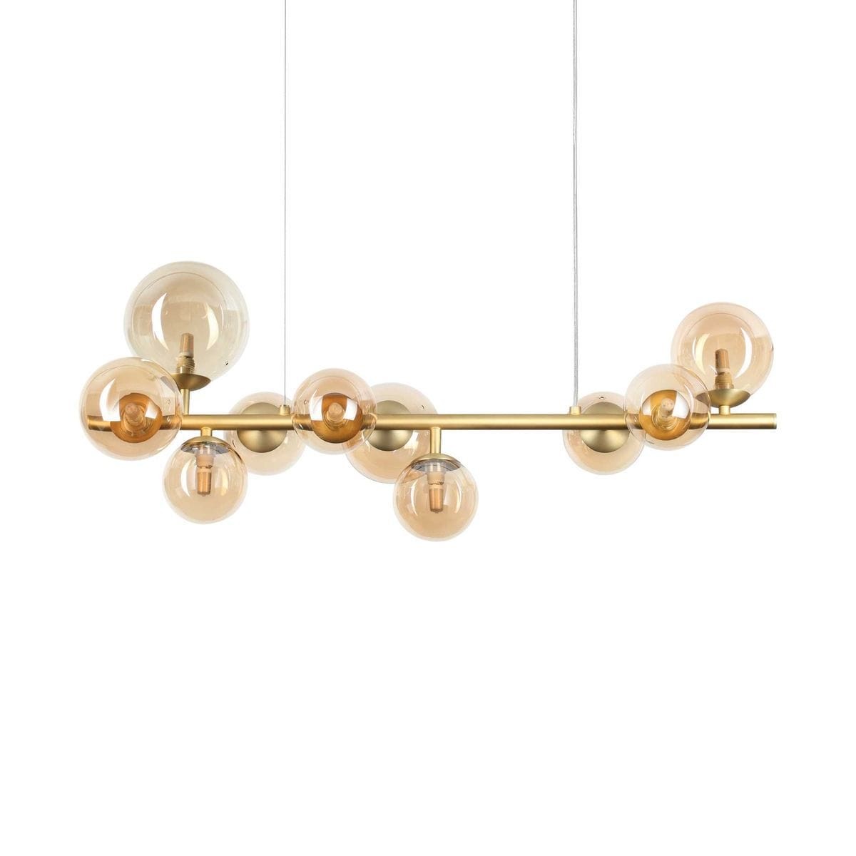 Suspension PERLAGE orange, IDEAL LUX