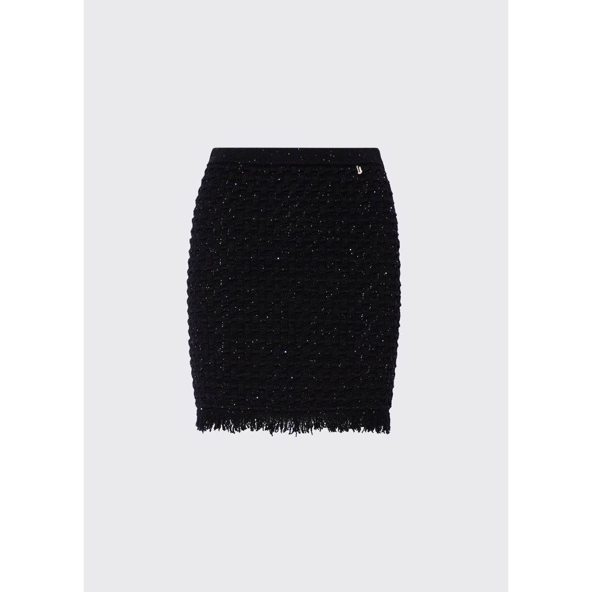 Minijupe en maille noir, LIU JO