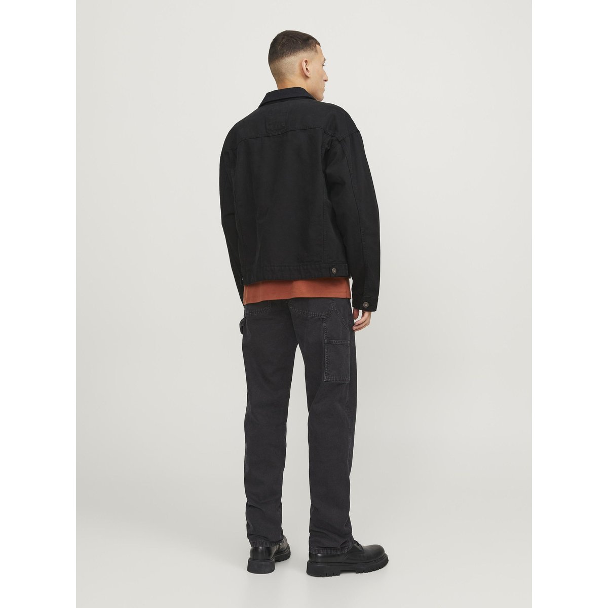 Jean À Coupe Ample noire - black, JACK & JONES