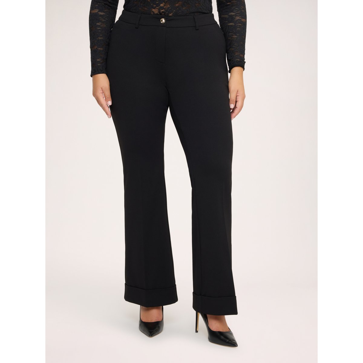 Pantalon Flare noir, FIORELLA RUBINO