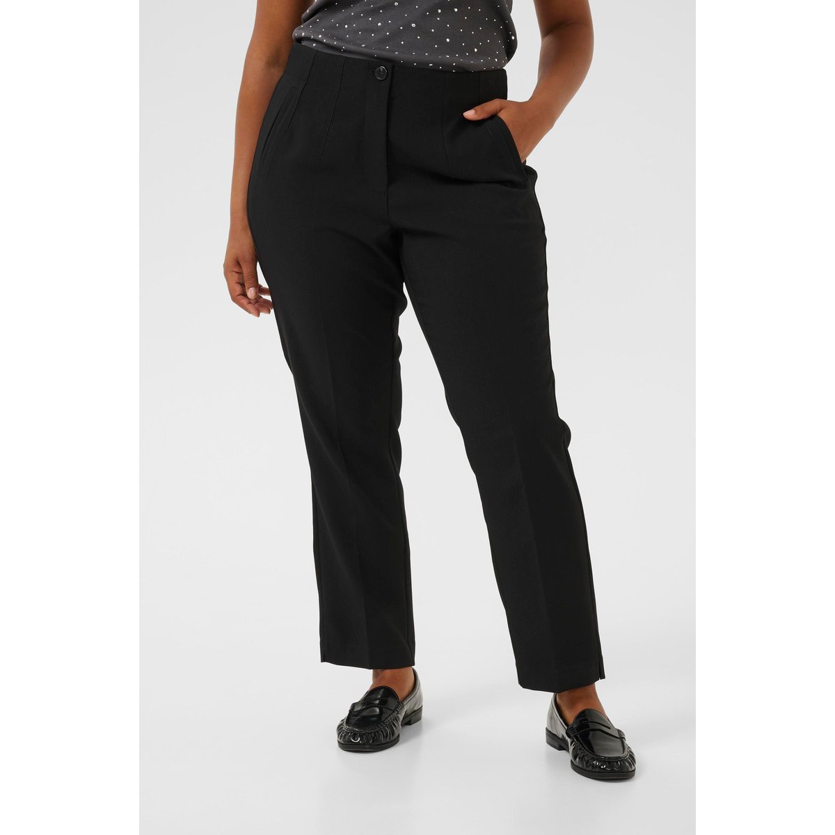 Pantalon de costume noir, KAFFE CURVE
